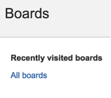 Jira boards